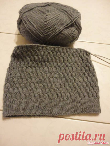 Как закрыть макушку шапки спицами? - Страна Мам