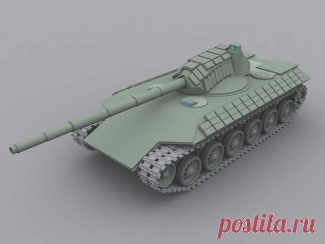 Танк Т-74 . СССР