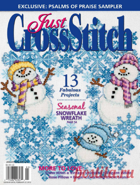 Журнал "Just CrossStitch" Vol.30 No.1 2012/Jan-Feb