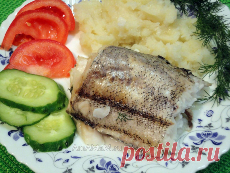 Макрурус в фольге (запеченный в духовке)