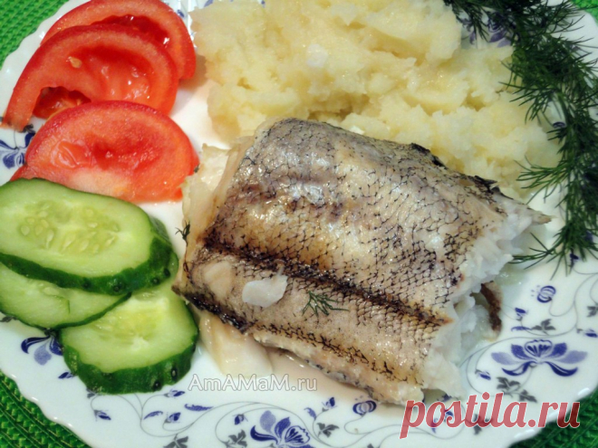 Макрурус в фольге (запеченный в духовке)