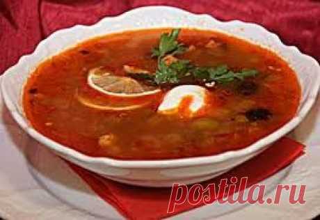 Солянка с креветками. | vkusnyymir