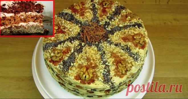 Торт «Дамский каприз», тот самый, который мы все очень любили в детстве! Рецепт торта состоит из самых простых и доступных ингредиентов, а на выходе, получается очень вкусное и нежное лакомство, которое вы никогда не купите в современных магазинах. Для того,...