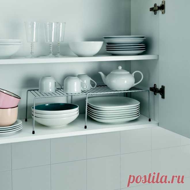 Полка раздвижная для шкафа, хром, 37-62 x 22 x 15 см — купить на сайте Вселенная Порядка