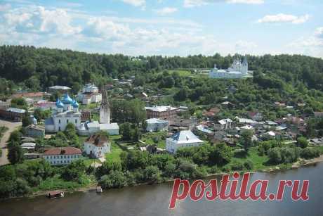 Панорама церквей города Гороховец