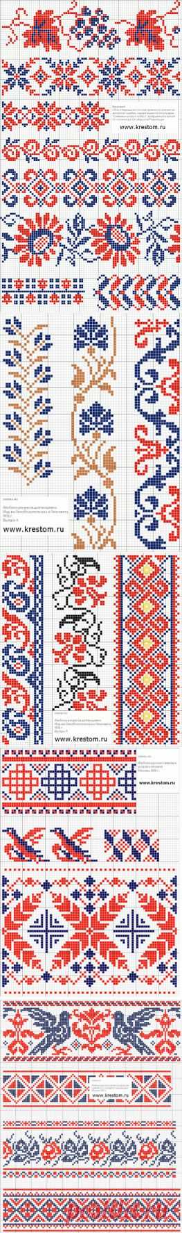 Вышивка Крестом Рушники - схемы.уроки.работы. - Вышивание - Каталог файлов - Хобби.