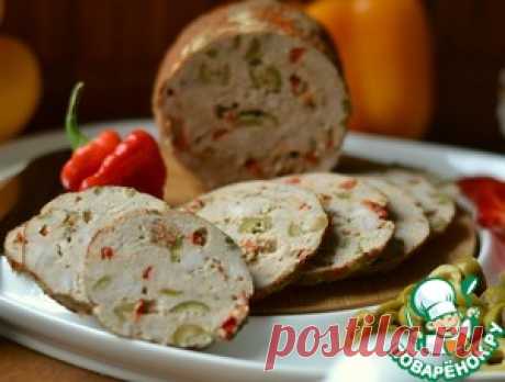 Мясная закуска "А-ля мортаделла" - кулинарный рецепт