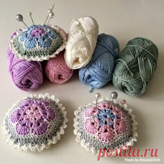 Игольница крючком