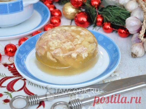 Холодец из курицы в мультиварке — рецепт с фото Отличный рецепт куриного холодца с добавлением свиных ножек или желатина. Холодец будем готовить в мультиварке.