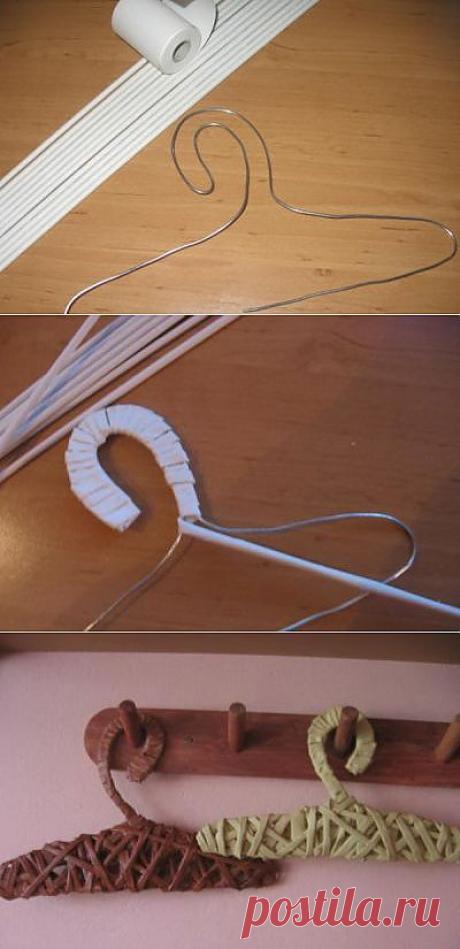 Красивая вешалка своими руками. МК
