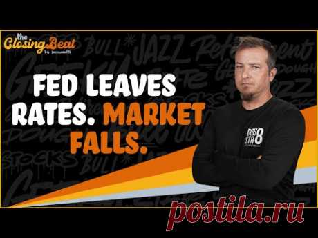Stock Market Falls After The Fed Leaves Rates Unchanged