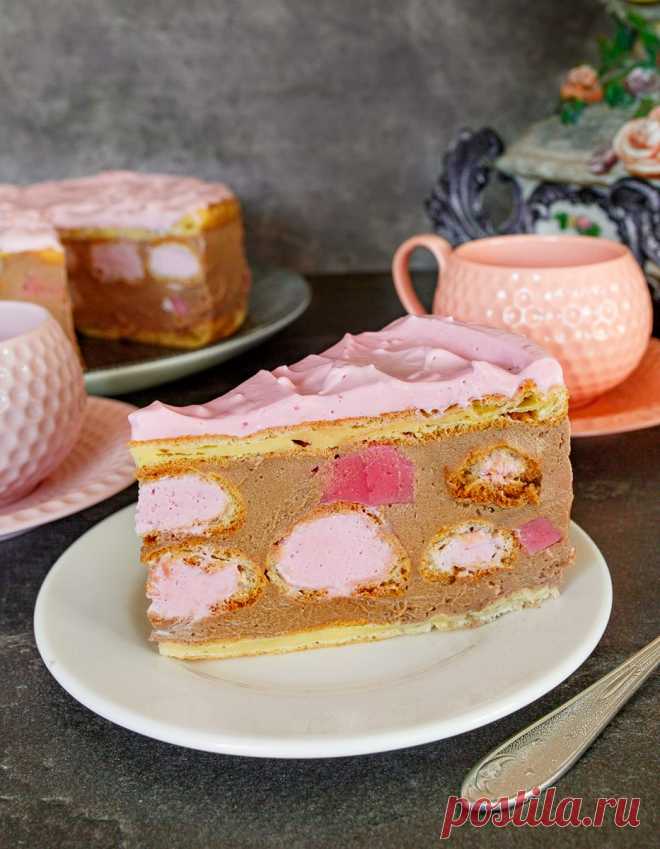 Заварной торт с шоколадным и малиновым кремом на Вкусном Блоге Заварной торт с шоколадным и малиновым кремом - вкусные проверенные рецепты, подбор рецептов по продуктам, консультации шеф-повара, пошаговые фото, списки покупок на VkusnyBlog.Ru