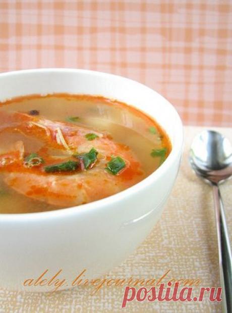 Испанский суп с морепродуктами - Today is a beautiful day!