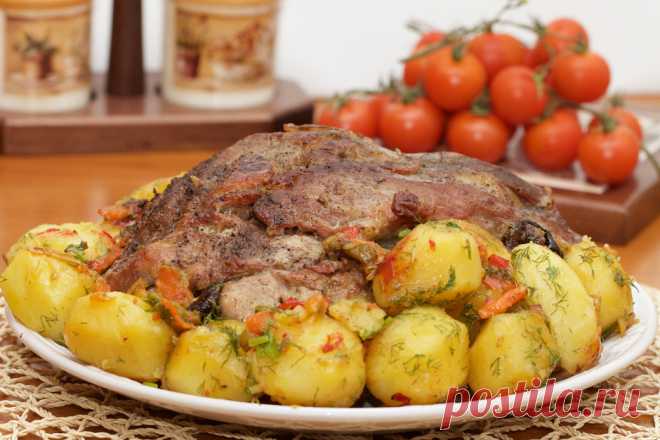 Картофель с мясом «Праздничный» - пошаговый рецепт с фото - как приготовить, ингредиенты, состав, время приготовления - Леди Mail.Ru