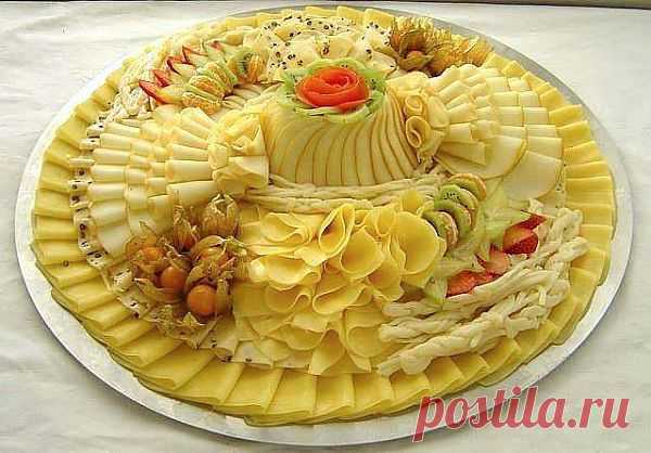 Роскошная сырная тарелка