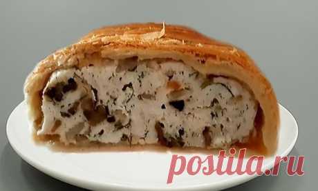 Дежурное блюдо для внезапных гостей - быстро, вкусно, красиво Аромат свежей мясной выпечки уже поплывёт из кухни, пока гости моют руки