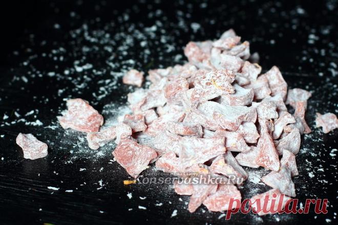 Цукаты из тыквы в домашних условиях, рецепт в сушилке