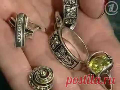 Чистка золота, серебра и меди в домашних условиях. Видео.