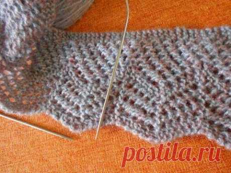 ▶ Orilla dos agujas fundas sabanas sencillo bonito y facil - YouTube