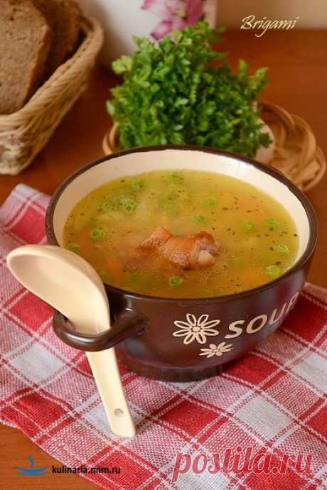 Гороховый суп с копчёными крылышками :: NoNaMe