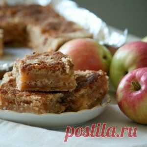 Постный насыпной пирог с яблоками: вот что я приготовлю к Яблочному Спасу!