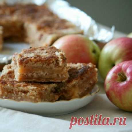 Постный насыпной пирог с яблоками: вот что я приготовлю к Яблочному Спасу!
