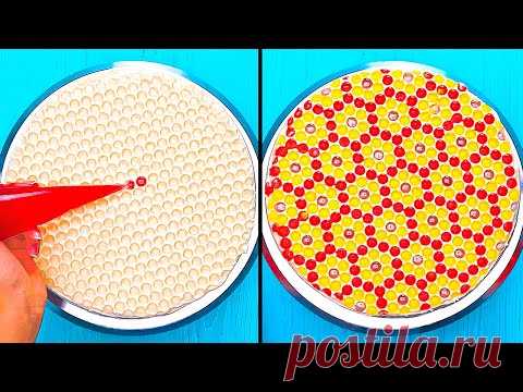 40 ПРОСТЫХ СПОСОБОВ УКРАСИТЬ ТОРТЫ КАК ПРОФИ