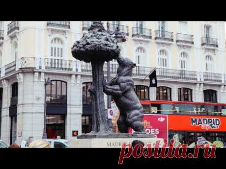 Route 1 | Madrid City Hop-on Hop-off Bus Tour | City road sounds - YouTube