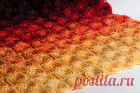 Crochet Pattern Fire Blanket - Digital file PDF This listing is for a crochet pattern, instructions on how to crochet your own blanket. This is not a finished blanket.  This pattern includes 7 pages of step-by-step instructions with close up photographs, detailed explanation geared towards a beginner. A page for easy printing also included. Supplies needed: Patons Lace yarn (Bonfire), Crochet Hook D (3.25 mm)  For a small newborn blanket 28 x 28” - 4 skeins (320 gm, 1992 y...