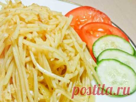 Картофель по-корейски