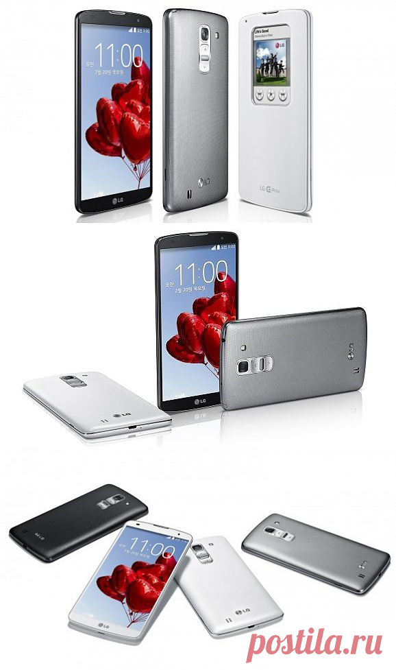 LG представила 5,9-дюймовый планшетофон G Pro 2, отзывающийся на стук
