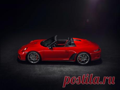 В Париже показали потрясающий Porsche 911 Speedster | Заметки про интересные автомобили | Яндекс Дзен