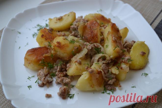 Муж к ужину нажарил обычной 