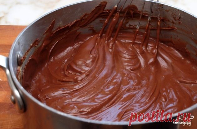 Шоколадно-масляный крем для тортов - пошаговый кулинарный рецепт с фото на Повар.ру