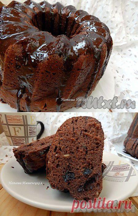 Шоколадный кекс с орехами (рецепт с фото) | RUtxt.ru