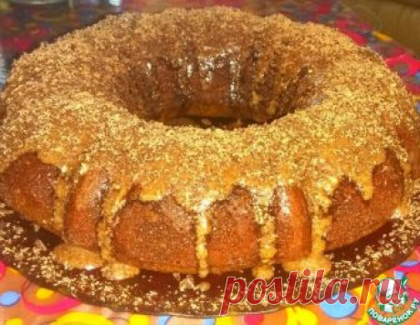 Шоколадно-медовый кекс – кулинарный рецепт