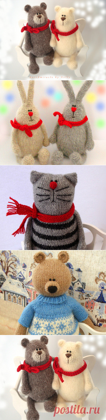 Toy bear Crochet pattern Crochet toy pattern от KnitAmiracle