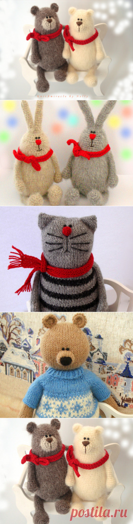 Toy bear Crochet pattern Crochet toy pattern от KnitAmiracle