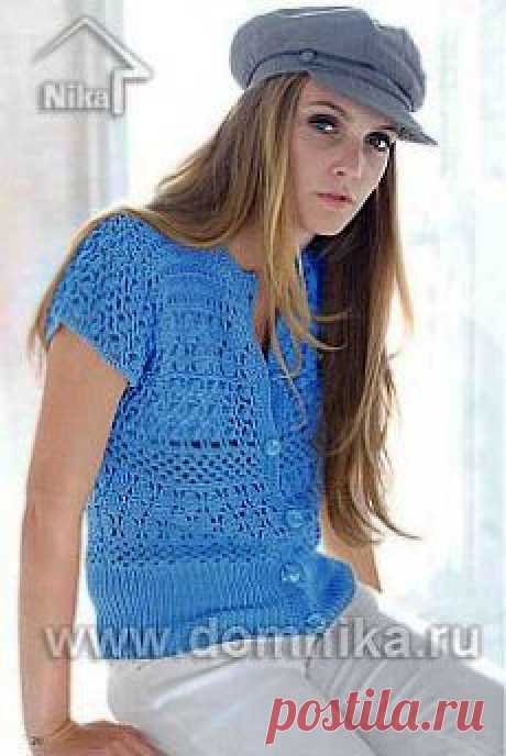 Жакеты » Вязание крючком и спицами схемы и модели