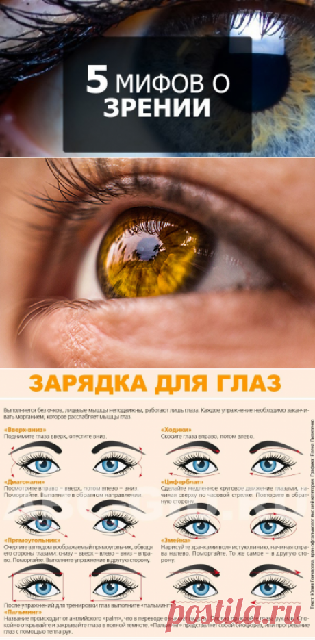 Мифы о зрении.