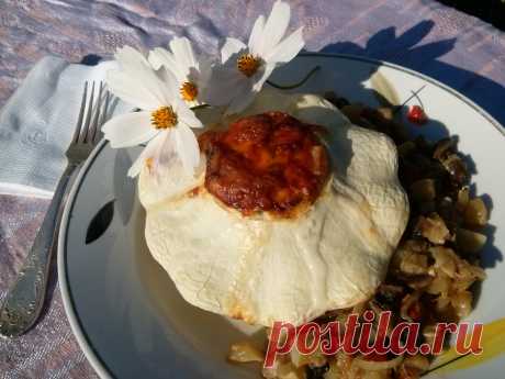 Грибной жульен в патиссоне!