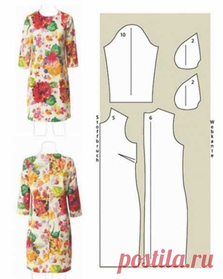 Платья. Выкройки 👗
Отличная идея для рукодельниц