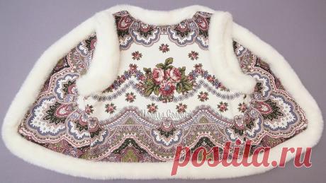 По просьбам подписчиц! Шьём жилетку из платков. Показываю выкройки + идеи! | Вяжем, лепим, творим, малюем) | Яндекс Дзен