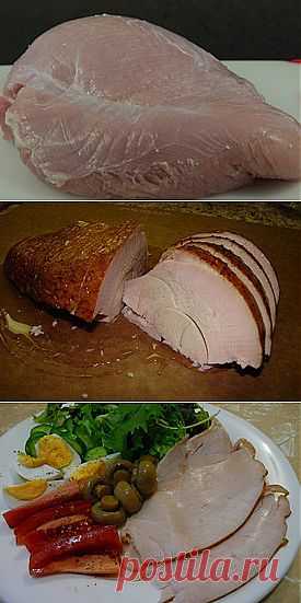 Буженина из индейки в фольге / Блог им. Fialo4ka / TVCook: пошаговые рецепты СУПЕР РЕЦЕПТ!!!