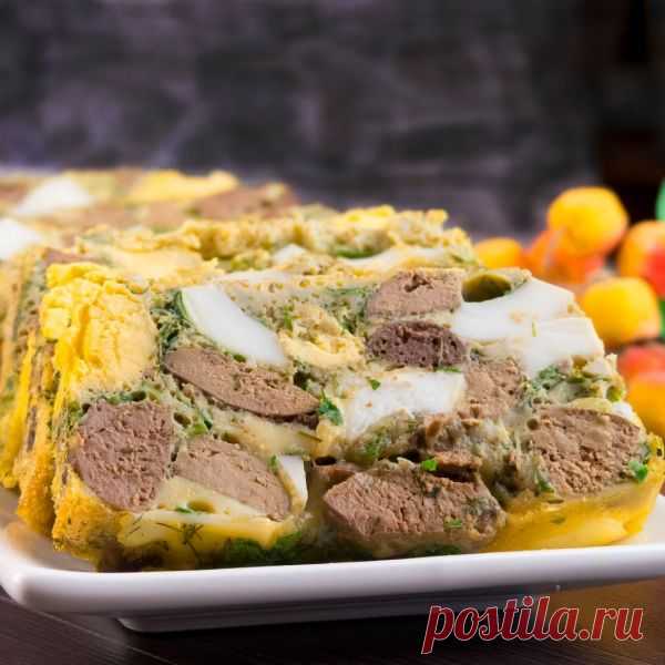 Вы не поверите, но эта вкуснятина с куриной печенью. Запеканка, от которой невозможно оторваться