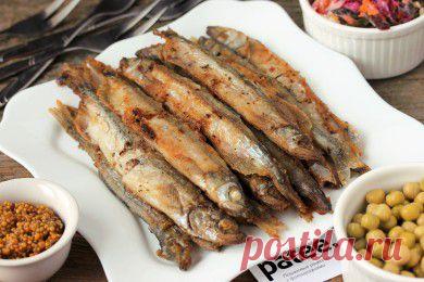 Мойва жареная - рецепт с фотографиями