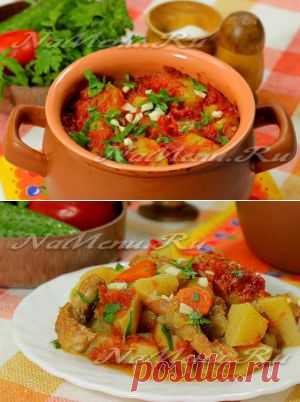 Мясо в горшочке с картошкой: рецепт