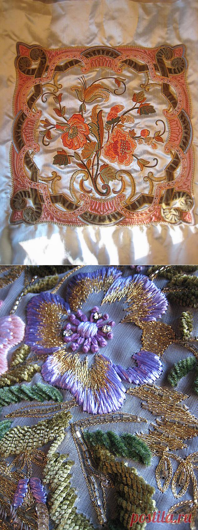 Люневильская вышивка Haute Couture (от кутюр).