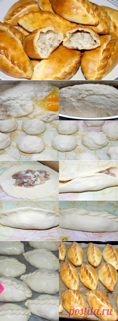 Пирожки литовские Кибинай/Сайт с пошаговыми рецептами с фото для тех кто любит готовить