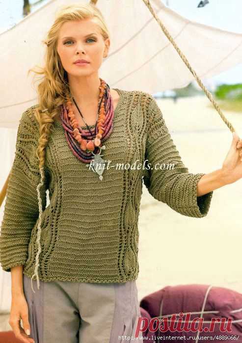 узоры спицами | Записи в рубрике узоры спицами | ЛЮСИ66